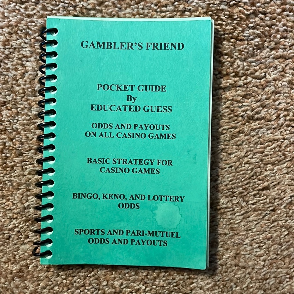 VTG Gamblers friend pocket guide